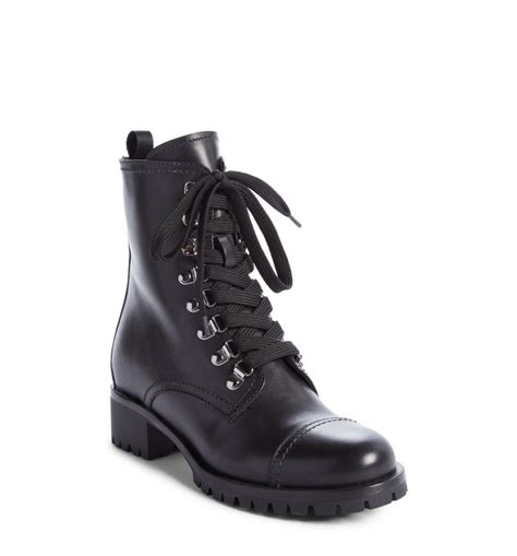 prada women calf boots|prada female boots.